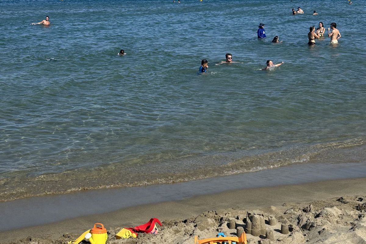Plage de sable en famille, à quelques minutes de la villa